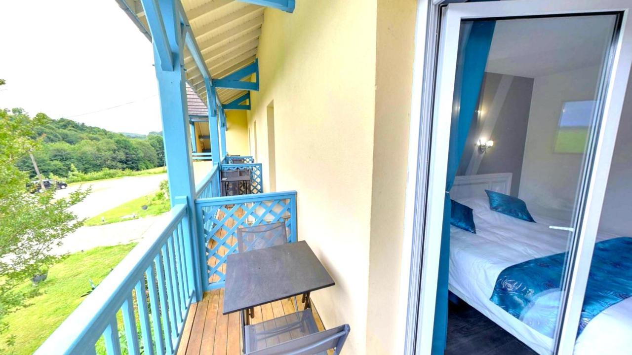 Fasthôtel Oloron Hostellerie du Paon Blanc Lurbe-Saint-Christau Exterior foto